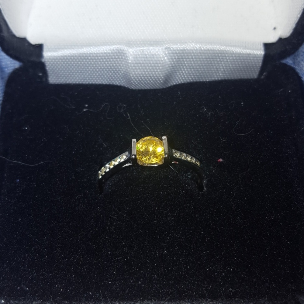 True Citrine Ring